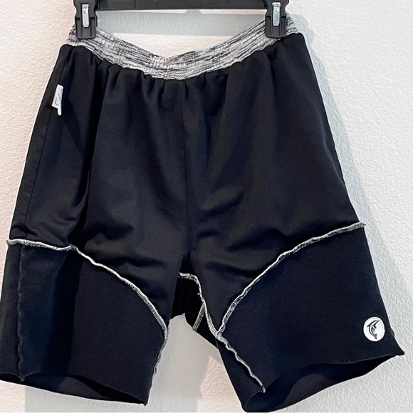 Pink Dolphin Marble Weave Sweat Shorts Men's Large in Grey - Picture 8 of 10